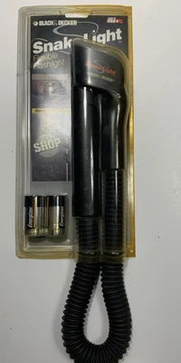 NIP - 1994-1995 Black & Decker Snake Light - The FlexibleHand Free Flashlight - Image 1 of 4