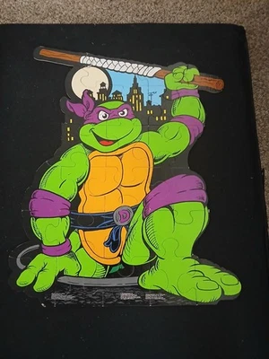 Teenage Mutant Ninja Turtles  DONATELLO Giant Floor Puzzle Tmnt 1990 Don  - Image 1 of 4