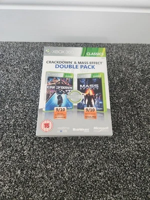 Crackdown & Mass Effect Xbox 360 Double Pack Classics Sealed  - Image 1 of 4
