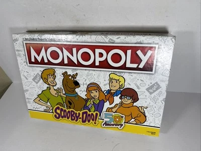 USAopoly MONOPOLY: Scooby-Doo 50th Anniversary Board Game Used - COMPLETE - Image 1 of 4