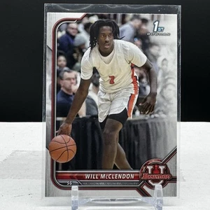 2022 Topps Bowman University Basketball 1st #73 Will McClendon - Picture 1 of 2