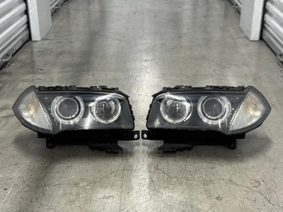 Juego de pares de faros HID AFS dinámicos bi-xenón BMW X3 L+R 2007-2010 PROBADO Foto 1 de 4