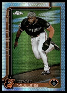 2025 Topps Chrome Cedric Mullins PRISM REFRACTOR #5 Baltimore Orioles - Picture 1 of 2