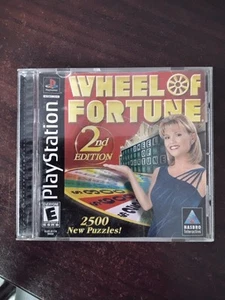 Wheel of Fortune 2nd Edition (Sony PlayStation 1, 2000) - Picture 1 of 3