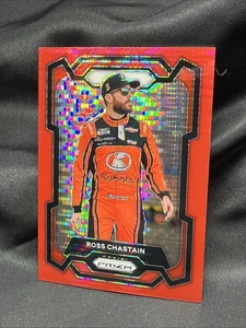 Panini Prizm NASCAR 2024 Racing 🔥 #51 Ross Chastain 🔥Red Pulsar Prizm #133/199 - Imagen 1 de 3