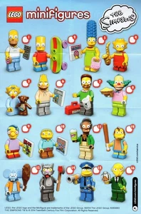 Lego 71005 Minifigures / Minifiguren The Simpsons Serie 1 zum aussuchen - Bild 1 von 16