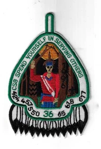 1996 OA Conclave C5B #36 Spend Yourself In Serving Others GRN Bdr. [CLV-1373] - Picture 1 of 1