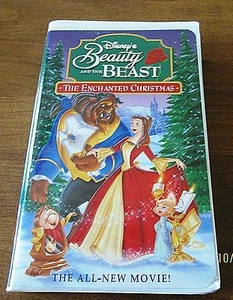 Disneys Schöne und das Biest Die verzauberten Weihnachten (VHS Clamshell 1997)  - Bild 1 von 8