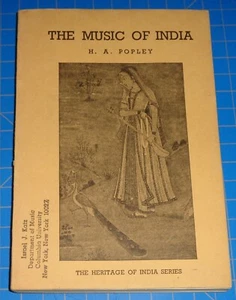 H. A. Popley THE MUSIC OF INDIA Third Edition - YMCA Publishing Paperback - Picture 1 of 5
