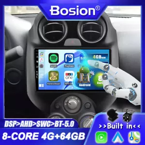 Android 14 For Nissan Micra K13 2010-2017 CarPlay Car Stereo Navi DAB+ Head Unit - Picture 1 of 18