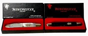 Pocketknife Winchester 3995/P 1991-92 Whittler Dark Brown Bone and MOP KP-1192 - Picture 1 of 12
