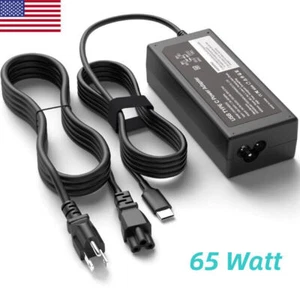 90W For Dell Laptop Charger 65W USB C Power Adapter for Dell Chromebook 3100 XPS - Picture 1 of 10