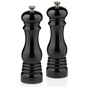 Le Creuset New Ceramic Black Salt & Pepper Mills - Picture 1 of 4