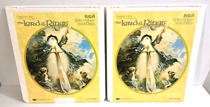 Vintage Selectavision RCA The Lord of the Rings Video 2 Disc Set Excellent Cond. - Picture 1 of 8