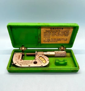 FEDERAL PRODUCTS 200P-1  0 - 1" Range Indicating Micrometer .0001" USA - Picture 1 of 8