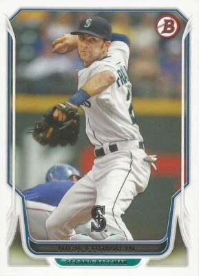 2014 Bowman #195 Nick Franklin NM-MT Mariners ID:71875 - Image 1 of 2