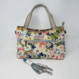 Cath Kidston Womens Tote Bag Carry All Cross Body Multicolor Flower Floral Print - Picture 1 of 21