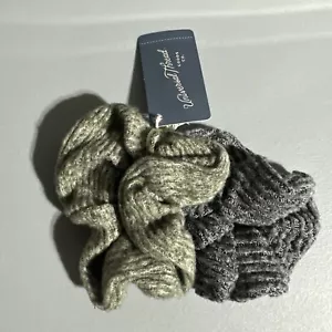 Heathered Green and Gray Color Knit Hair Twister Universal Thread Brand - Imagen 1 de 3