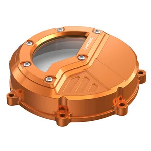 For KTM CNC Transparent Clutch Cover 950 990 Adventure S/R Supermoto R/T SMR SMT - Picture 1 of 12