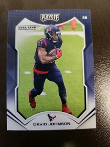 2021 Playoff David Johnson GOAL LINE Card #53 - Bild 1 von 2