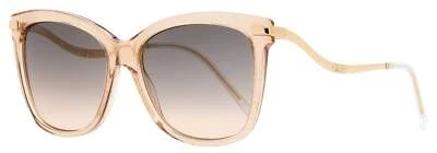 Gafas de sol Jimmy Choo rectangulares Steff/S SQGFF beige brillo/dorado 55 mm Foto 1 de 2