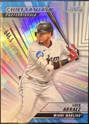 2024 Topps Stadium Club Chief Fantasy Professionals #CFPRO-12 Luis Arraez - Image 1 of 2