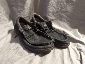 Hey Dude! "Wally Stretch", Midnight Bunker, Men's Size 10 - Picture 1 of 18