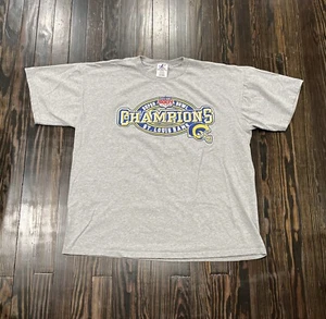 Logo Athletic St. Louis Rams Super Bowl Champions Vintage Shirt Men’s 2XL Gray - Picture 1 of 4