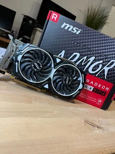 MSI Radeon RX 570 ARMOR 8G OC 8Go GDDR5 Carte Graphique GPU 256bits - Photo 1/9
