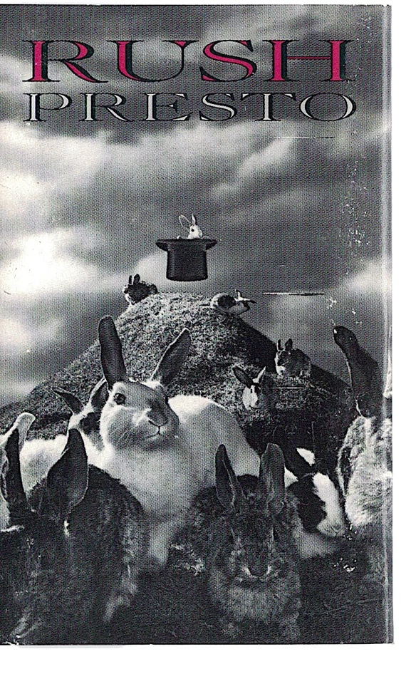 CANADA DOLBY HX PRO CODE PRICE L 1989 ROCK CASSETTE TAPE RUSH : PRESTO - Image 1 of 1