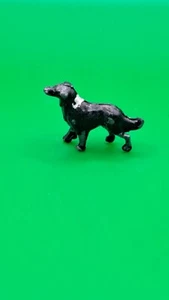 EARLY VINTAGE BRITAINS - 1930s LEAD HAND PAINTED COLLIE DOG - 1/32 SCALE - Picture 1 of 4