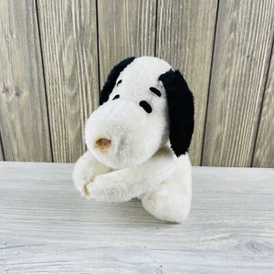 Vintage SNOOPY Bean Plush Sitting Knickerbocker 1968 Peanuts Character - Picture 1 of 15