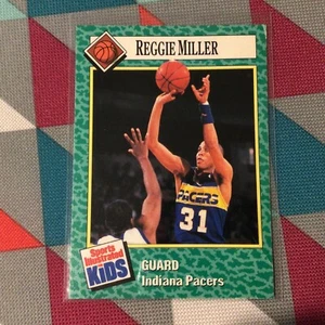 Reggie Miller #145 Pacers HOF 1990 SPORT ILLUSTRIERT FÜR KINDER SI - Bild 1 von 2