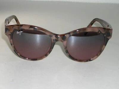 LADIES MAUI JIM KUUIPO ITALY MJ-799-09A TOP GRADIENT ROSE/PINK LENS SUNGLASSES - Image 1 of 4