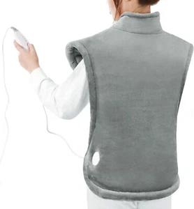 Heat Pad for Back Electric Heating Pad Neck Shoulder Warmer Fast-Heat - Picture 1 of 6