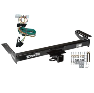 Trailer Tow Hitch For 97-01 Jeep Cherokee All Styles w/ Wiring Harness Kit - Picture 1 of 7