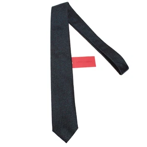 Tino Cosma NWT Neck Tie in Textured Teal Melange 100% Silk Made in Italy - Picture 1 of 11
