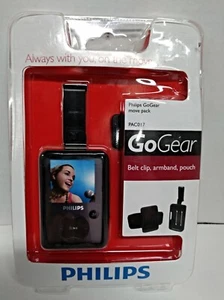 NEW Phillips GoGear Arm Band/beltclip/ silicone pouch for mp3 player PAC017 - Afbeelding 1 van 2