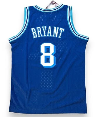 Youth Kobe Bryant LA Lakers Blue Mitchell & Ness Hardwood Classic Jersey - Image 1 of 3