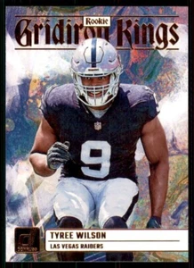 2023 Donruss Rookie Gridiron Kings #RGK-3 Tyree Wilson - Las Vegas Raiders - Picture 1 of 1