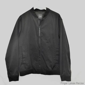 Theory Men's Black Ascend Tech Brenton Bomber Jacket (XXL) - Picture 1 of 7