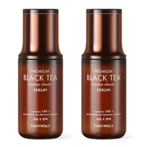 TONYMOLY Premium Black Tea London Classic Serum 50ml × 2 | Antioxidant-Rich, Hyd - Bild 1 von 1