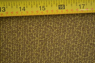 На 1/2 ярда, крошечный коричневый и зеленый принт хлопок, Andover/дополнения/Morton, B145 - Изображение 1 из 4