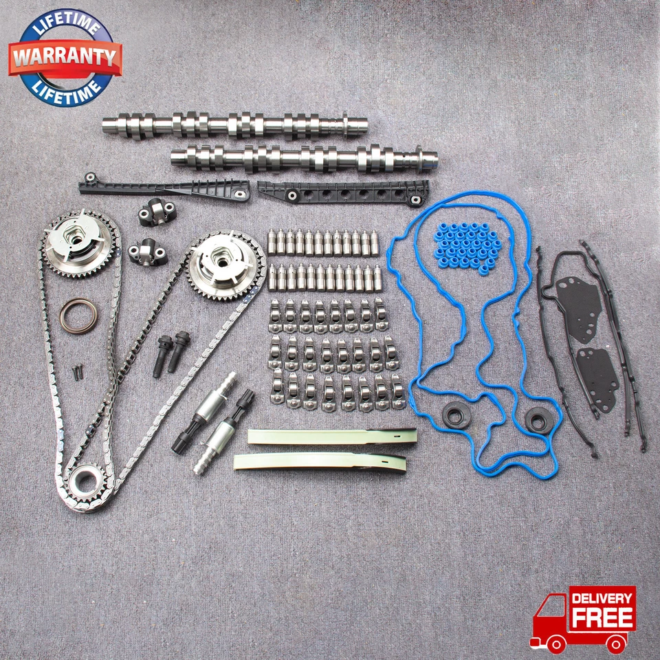 Timing Chain Kit Cam Lifters Rocker Arms For Ford F150 F350 Lincoln 5.4L 3V - Image 1 of 4