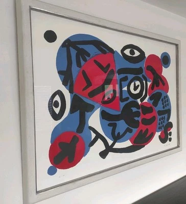 A.R. Penck, Perry Rhodan IV, Seriegrafie, 70x100cm, e.a., signiert - Bild 1 von 2