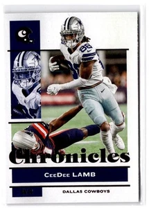 2021 Panini Chronicles CeeDee Lamb #27 Pink Dallas Cowboys - Picture 1 of 2