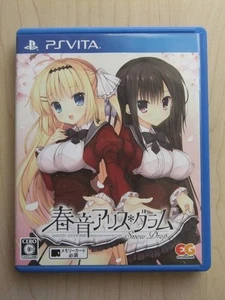 Haruoto Alice Gram Snow Drop PS Vita PlayStation Japanische Version mit Hülle - Bild 1 von 5