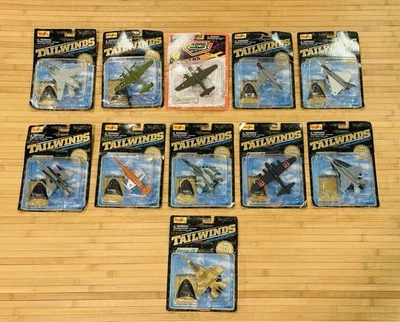 Lot of 11 Maisto TAILWINDS Die Cast Military Airplane/Fighter Jets/Helicopters - Image 1 of 4