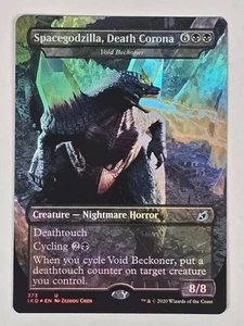 Lámina Spacegodzilla, Death Corona Void Beckoner Ikoria: Lair of Behemoths casi nueva como nueva como nueva - Imagen 1 de 10