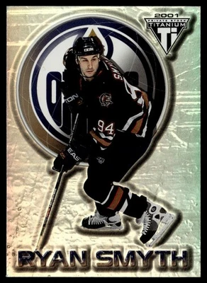 2001-02 Pacific Private Stock Titanium Ryan Smyth Edmonton Oilers #37 - Image 1 of 2